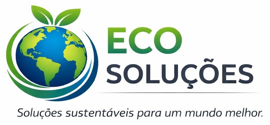 Logo Eco Soluções – Soluções sustentáveis para um mundo melhor